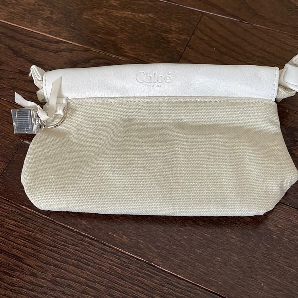 Chloe makeup bag new with tags never worn never used
